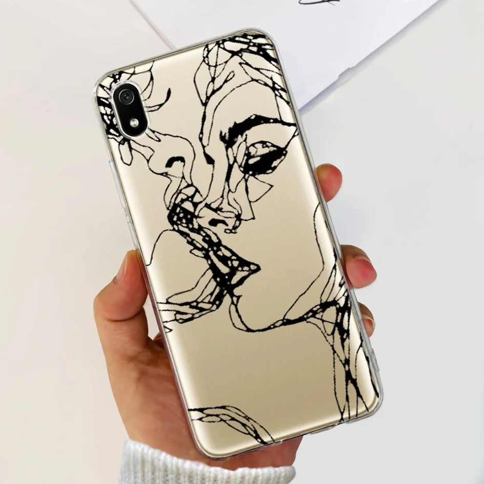 Silicone Soft Transparent TPU Protective Skin Back Cover