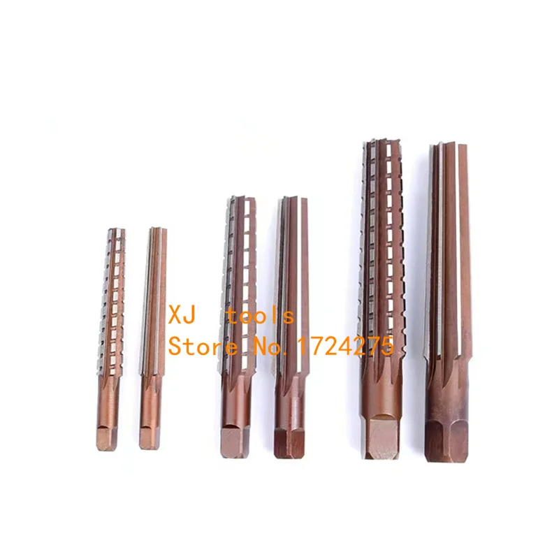 2PCS/Set Hand Reamers Set MT0/MT1/MT2/MT3/MT4/MT5 Steel Fine/Rough-Edge Morse Taper Reamer For Milling Finishing Cutter Tool 6