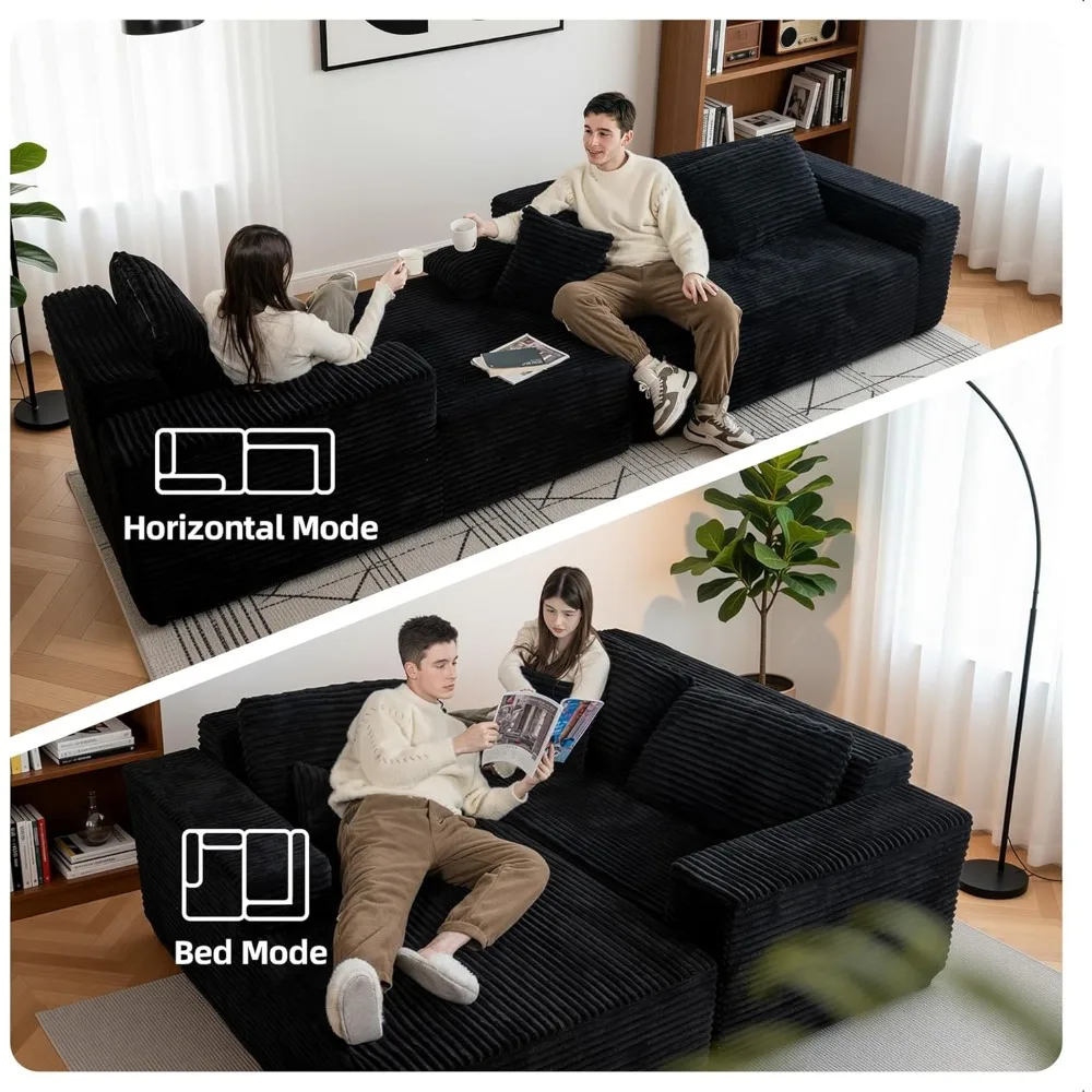 Boneless Modular Sectional Sofa 5