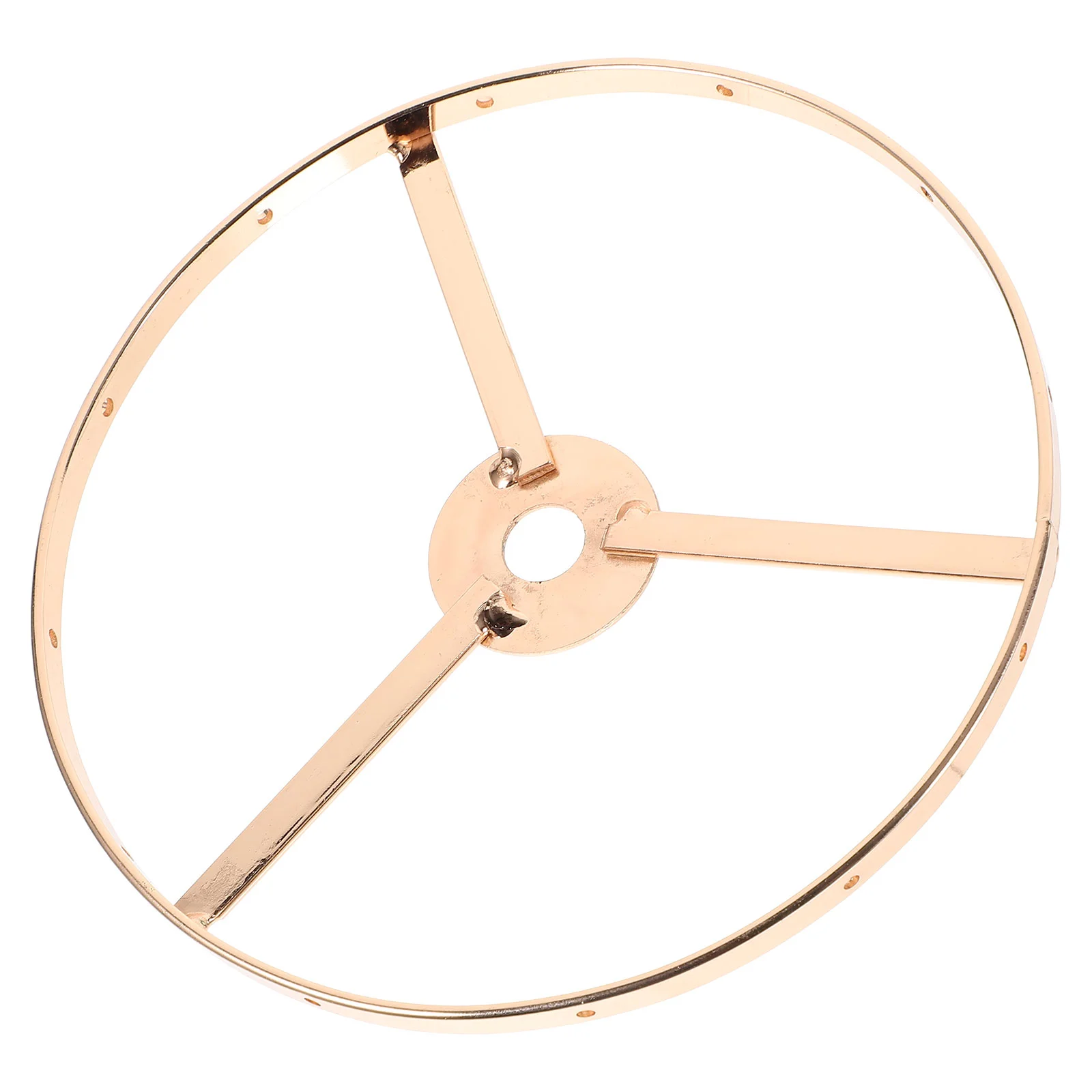 Shade Holder Iron Lampshade Frame Ceiling Light Shades Ring Wire Loop DIY Pendant Metal Frames