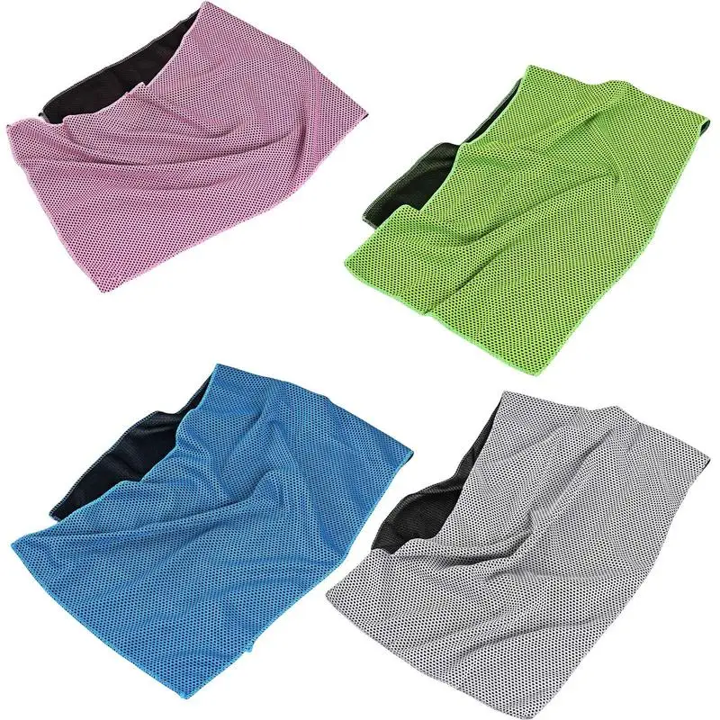 

Sports Quick-Drying Cooling Towel Swimming Gym Travel Cycling Gym Club Yoga Sports Cold Feeling Sport Towels To Take Carry Hot