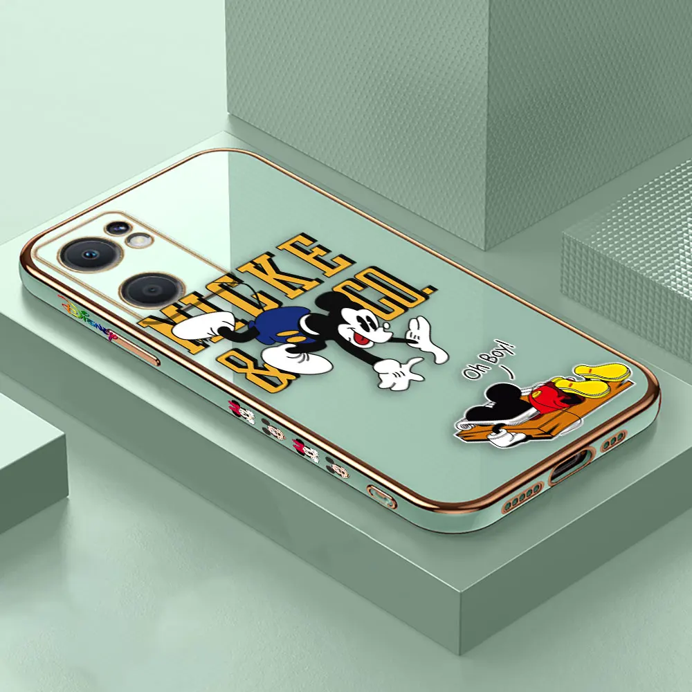 thumbnail image 1 of Funda de teléfono con dibujos de Mickey Mouse, E-TPU suave, OPPO RENO 2F 4 5 6 6Z 7Z 8 8T 10 PRO PLUS 4G 5G FIND X3 LITE, 1 of 5