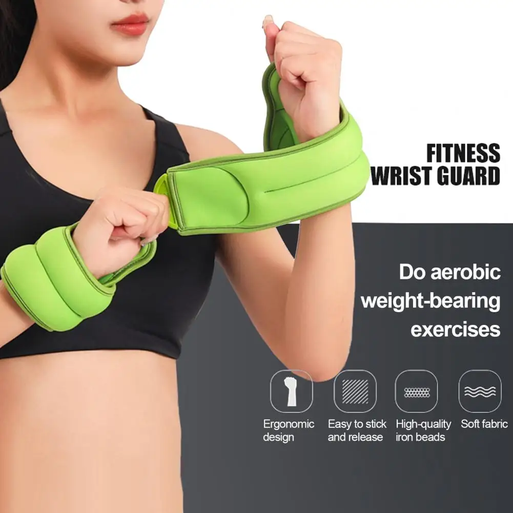 Set di 2 pesi per polsi e caviglie, per gambe e braccia (1 lb/1 pezzo), per pilates, yoga, cardio rosa