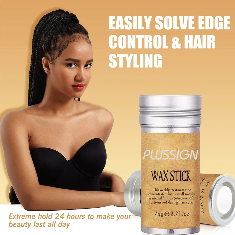 1Pcs 75g Styling Wax Stick Broken Hair Artifact Hair Wax Stick Professional Hair Styling Accessories Hair Styling Cream