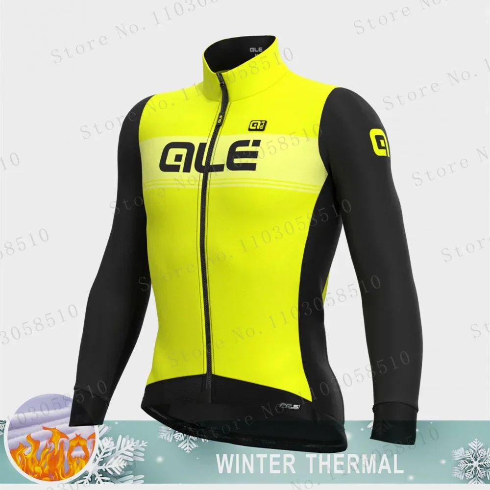 

AIE Cycling Wear Winter Wool Jacket Men Cycles Clothes Thermal Fleece Long Sleeve Shirt Maillot Ciclismo Mountain Bike Clothing
