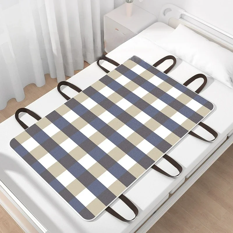 Adult Cotton Bedridden Patient Turn Assist-Washable Incontinence Pad for Elderly Care, Mobility Aid for Transfer & Positioning