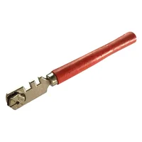Glass Cutter Diamond Cutter Head Multifunctional Six-Wheel Glass Cutter Head 130mm Hand-Held Tile cutting Tools Portable 1pcs 1