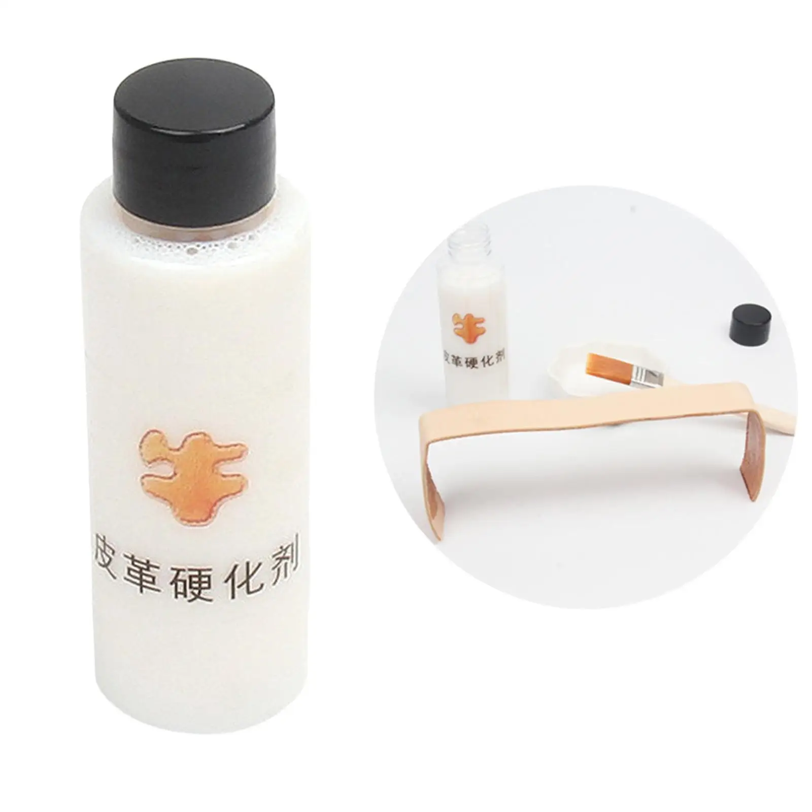 Leather Hardener Leathercraft DIY Shaping Gel Reinforcing 100ml Craft Paste Leather Hardener Leathercraft DIY Shaping Gel Reinforcing 100ml Craft Paste