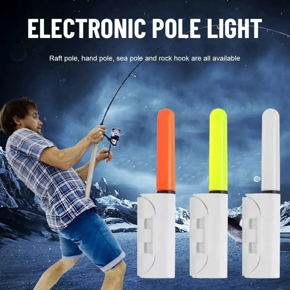 

Night Fishing Fishing Rod Lighting Stick Waterproof Bite Alarm Fishing Bite Alarm Indicator Float Tackle Removable