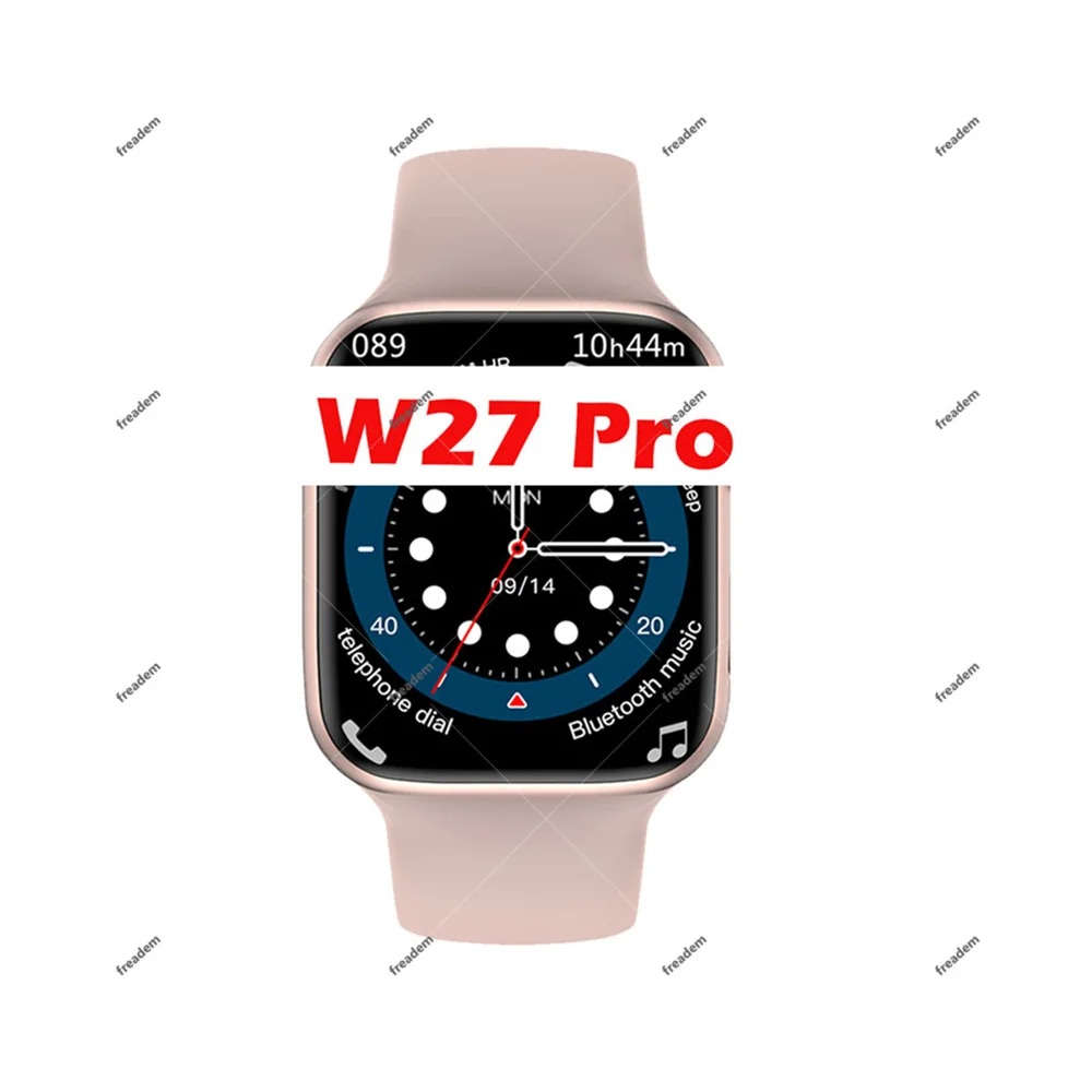 ο IWO W27  Ʈ ġ NFC Siri BT ȭ     ޽  Smartwatch Pk W37  DT100