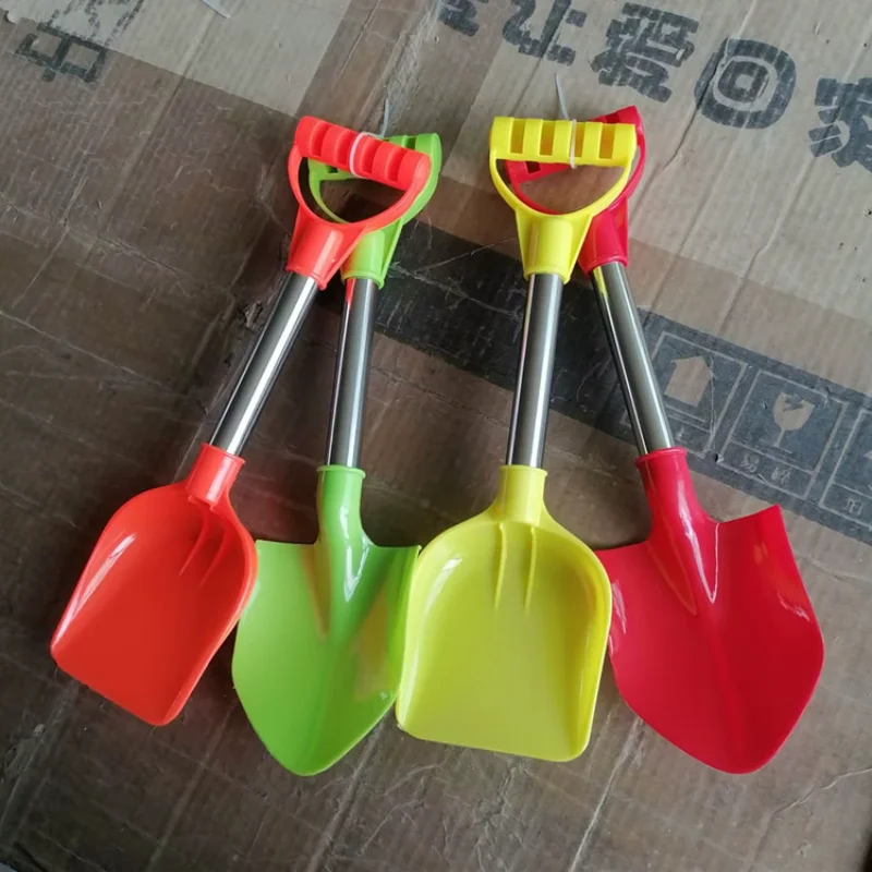 

2023 Children Snow Shovel Children's Beach Shovel with Stainless Steel Handle Household Multifunctional Light Weight Tool Shovel