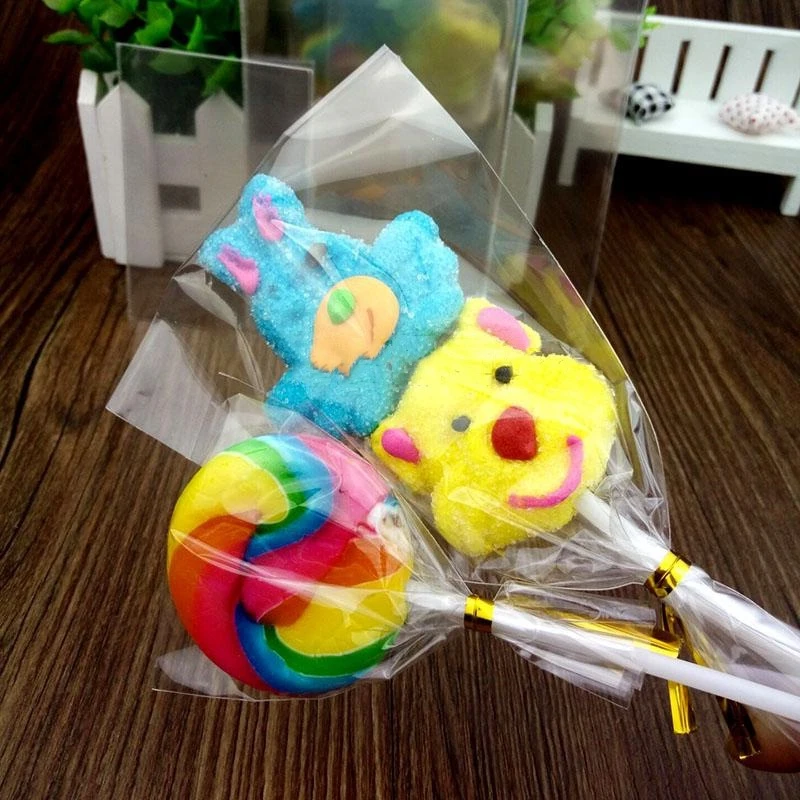 100/200 transparent self-adhesive bags, OPP plastic bags, sealable dried fruit gifts, storage bags for food and candy storage 5