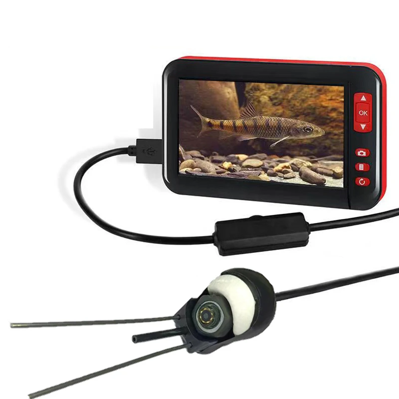 4.3 Inch Touch Screen Underwater Fishing Camera Hd Endoscope Camera Usb