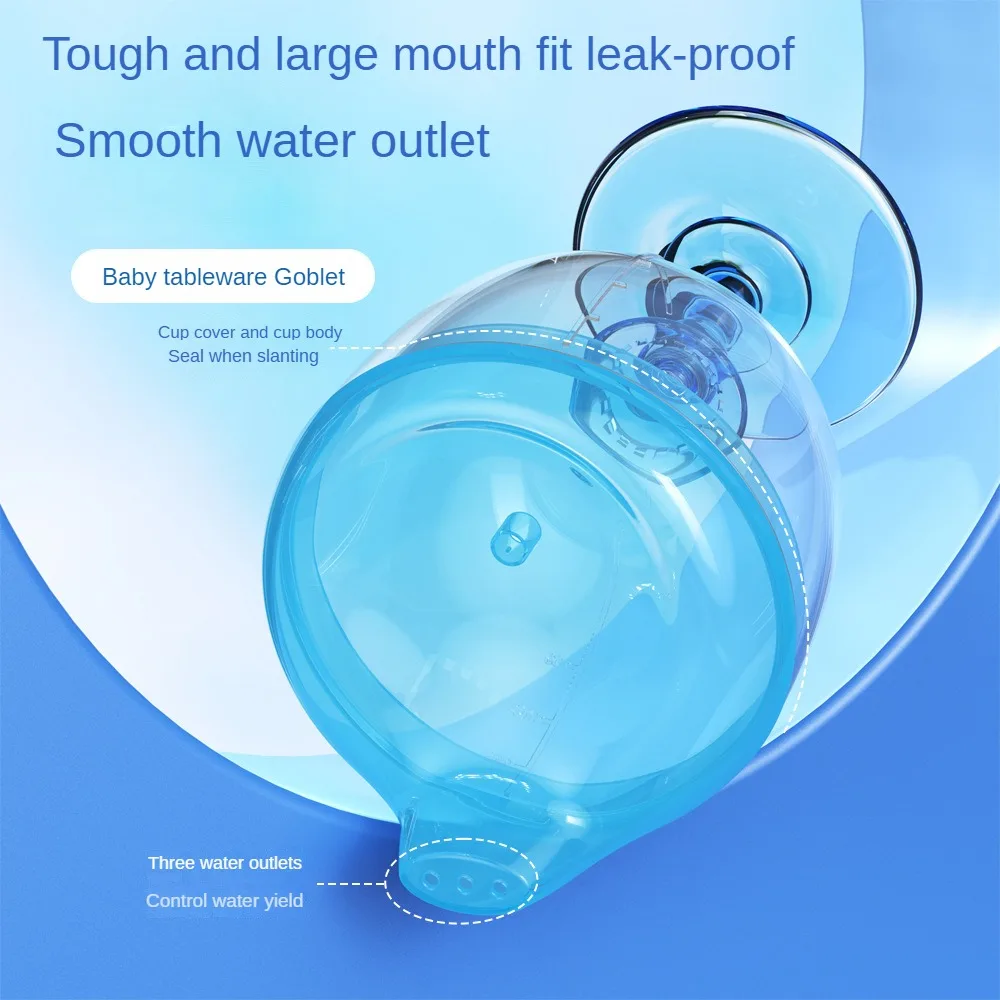 180ML Baby Leakproof Cups Children's Learning Drinking Juice Milk Cup Anti-fall Wine Glass Duckbill Mouth Shape for Baby Feeding drinking cup water cup feeding cup