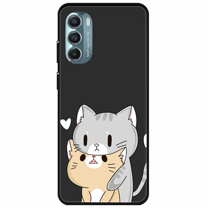 Silicone Luxury Cartoon TPU Bumper Phone Case with Dog Design