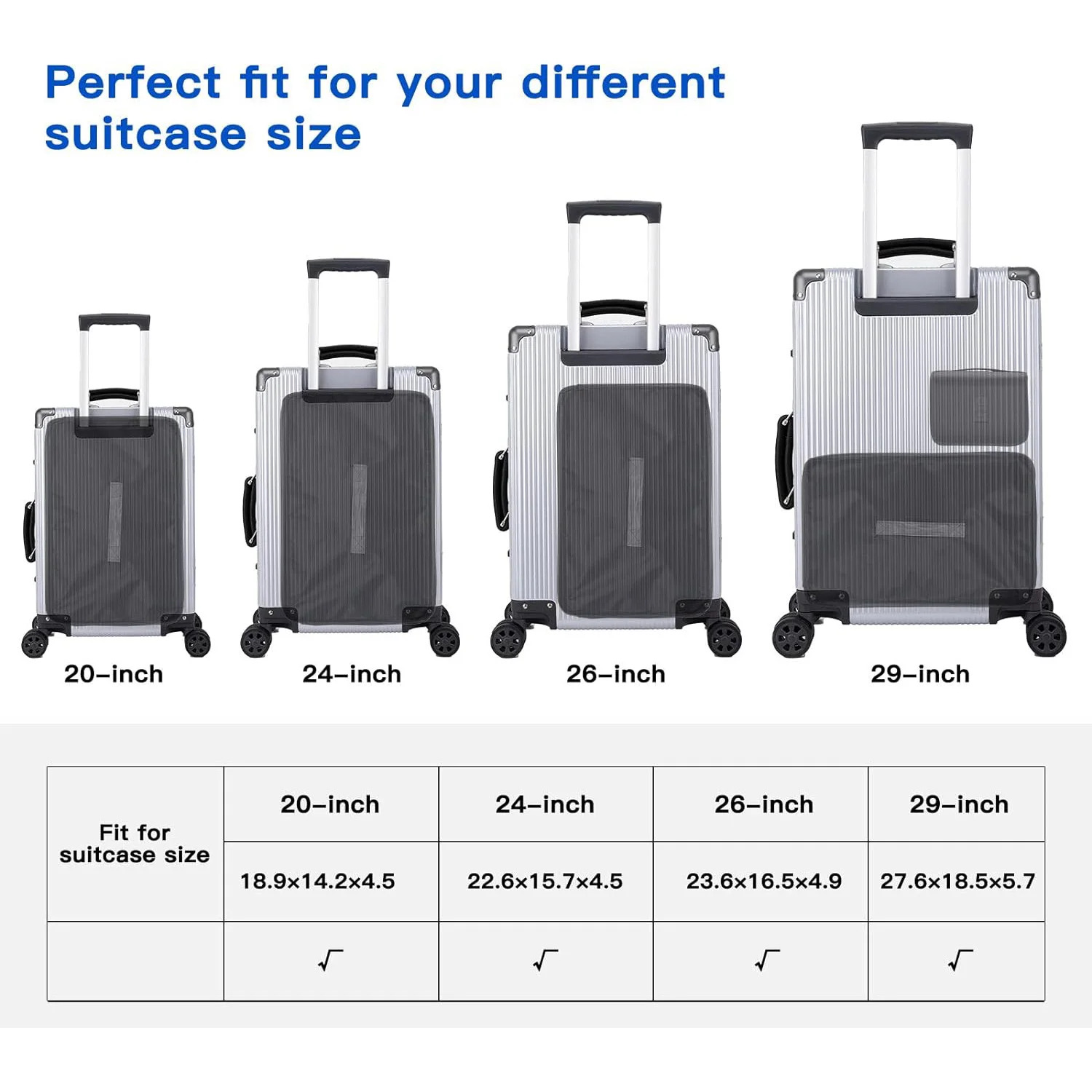 Luggage storage bag hanging packing cube, upgraded nylon fabric portable storage bag 16*10*21 inches, business travel essentials 5