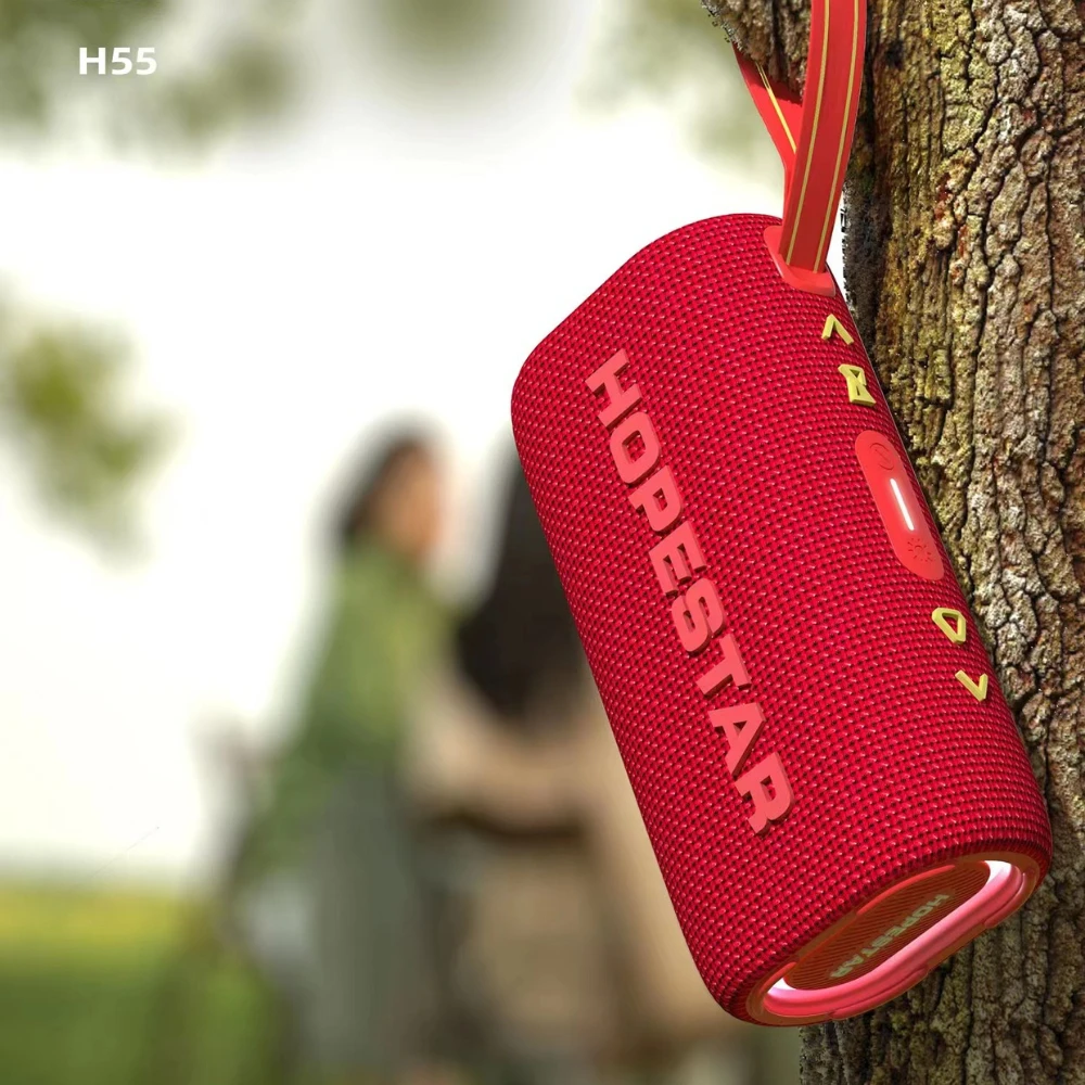 

HOPESTAR H55 Wireless Bluetooth speakers High Power Outdoor portable Ipx7 Waterproof Subwoofer HIFI Soundbox Powerful mp3 player
