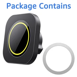 Universal Magnetic Car Phone Mount with 360° Rotation and Ball Joint Design (C - 202 - C - E)