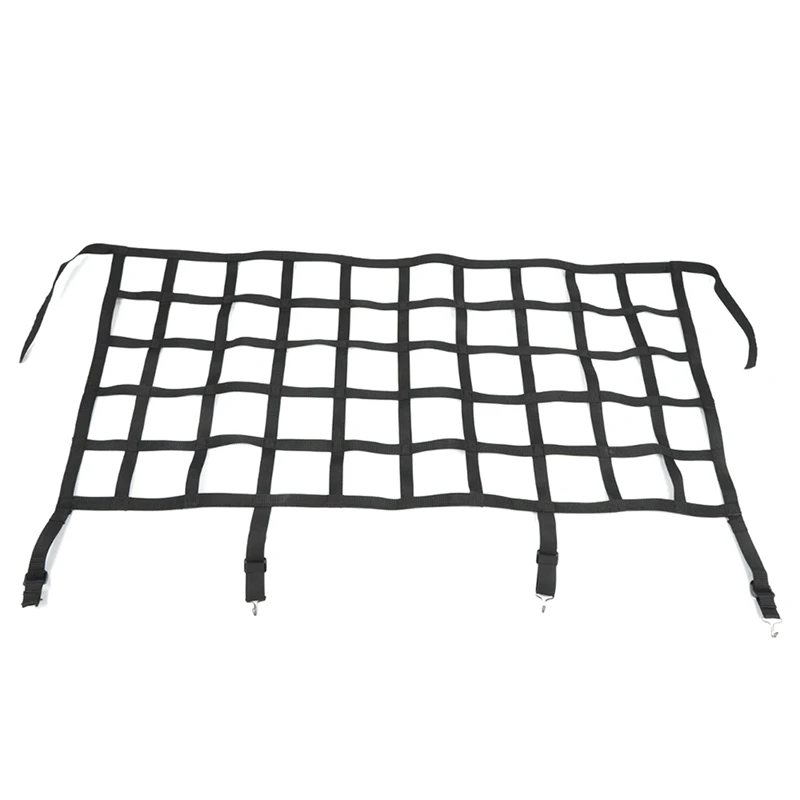 

Rear Seat Trunk Isolation Network Pet Mesh Storage Net For Ford F150 RAM Chevrolet Silverado Colorado GMC Sierra