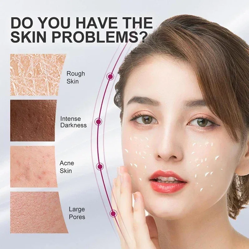 Face Exfoliating Cream Deep Exfoliator Gel Moisturizer Mango Repair Facial Scrub Cleaner Whiteing Brighten Face Skin Care facial exfoliant