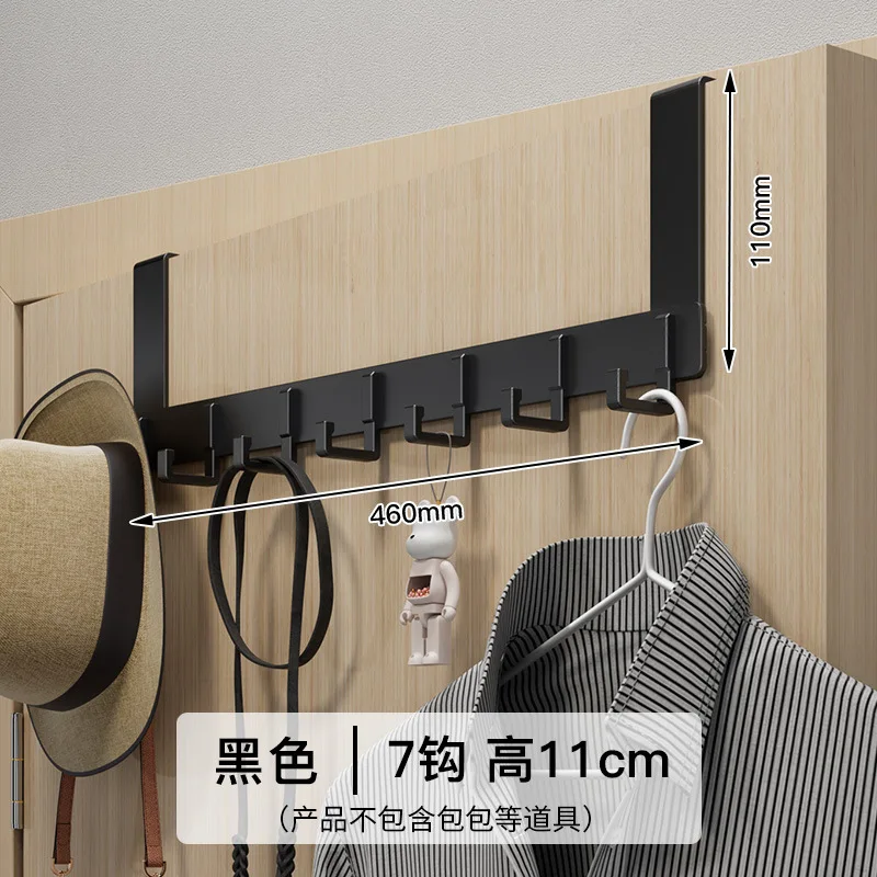 No Punching of The Hook Behind The Door, Hanger Storage, Clothes Storage Rack, Wall Hanger, Door Back Type
