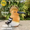 Hoopoe Plush Toy Woodpecker Plushie Titmouse Peluche Lifelike Birds Stuffed Animals Simulation Doll Toy For Kids 1