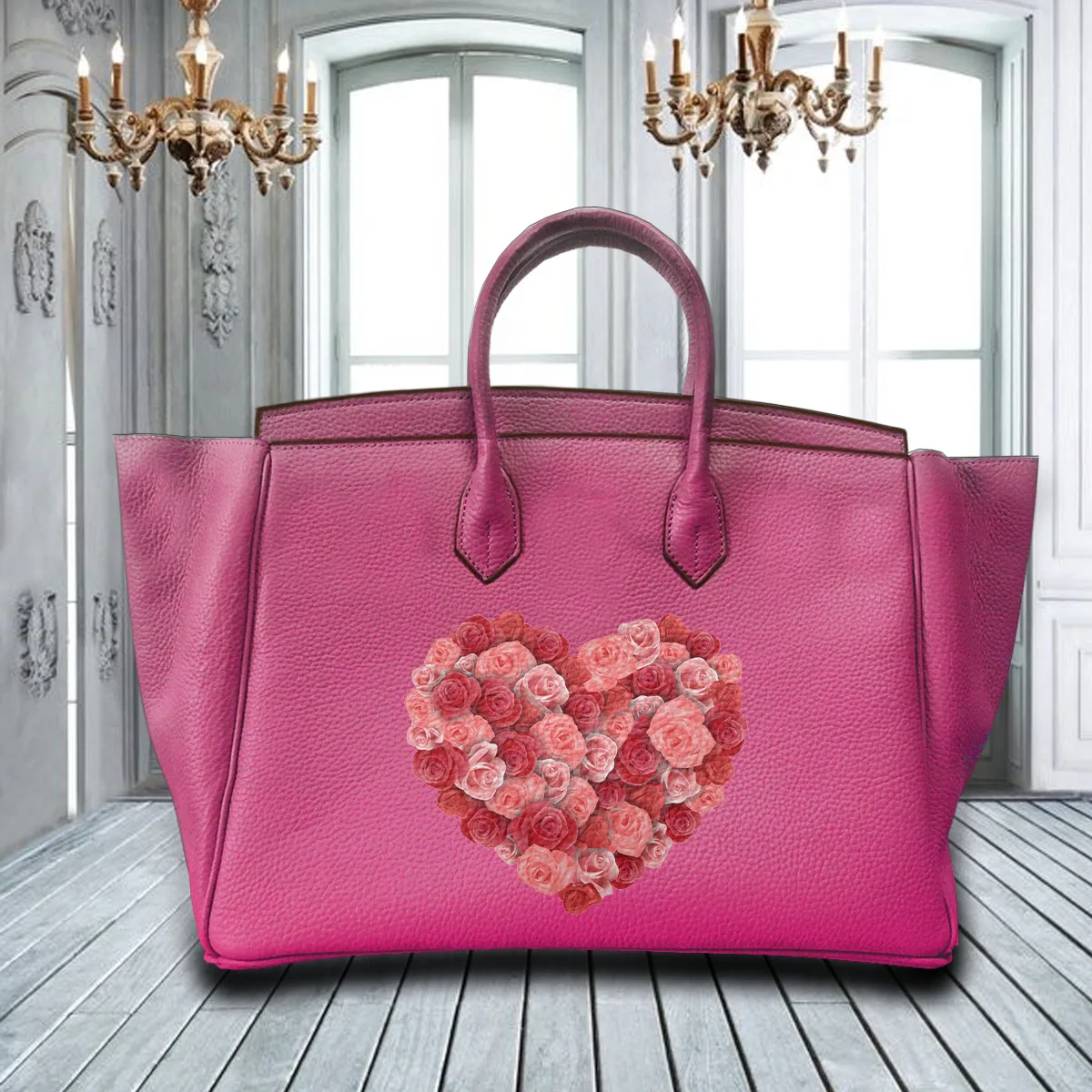 Printed Fashion Ladies Handbags Big Bags All-match Single Shoulder Messenger Bag