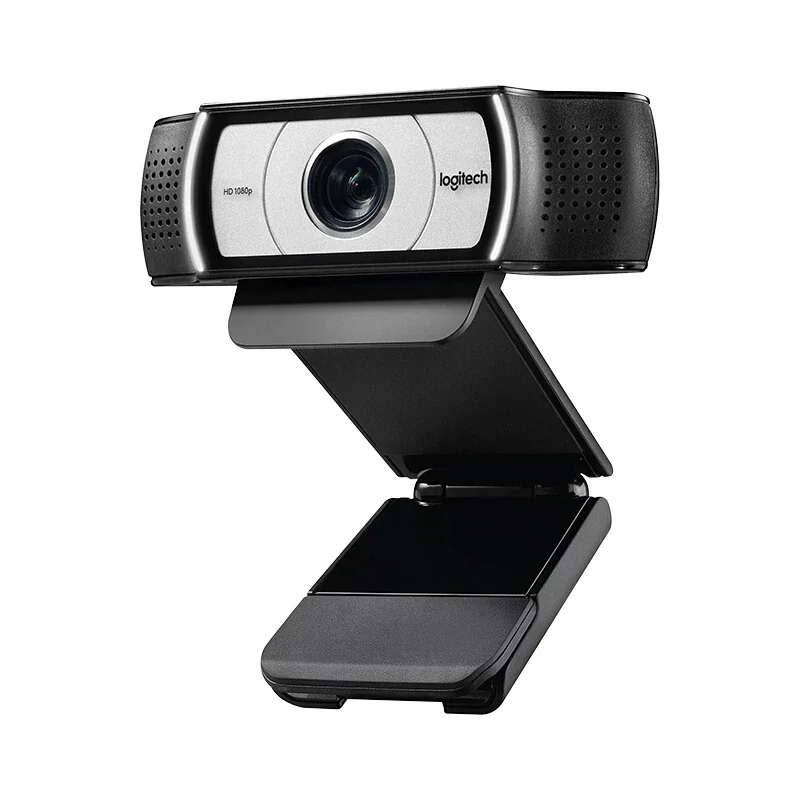 Original Logitech C930c HD 1080P Webcam Zeiss Lens USB Video Camera 4 Time Digital Zoom Upgrade Camera for Computer