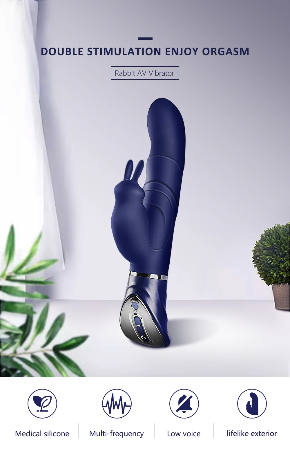 OEM Super Powerful G-Spot Rabbit Vibrator For Women Clitoris Stimulator Dildo Vibrating Female Massager Sex Toys Goods For Adults 18 Se1987016ee1a414d86ae3f89b90bbdacP