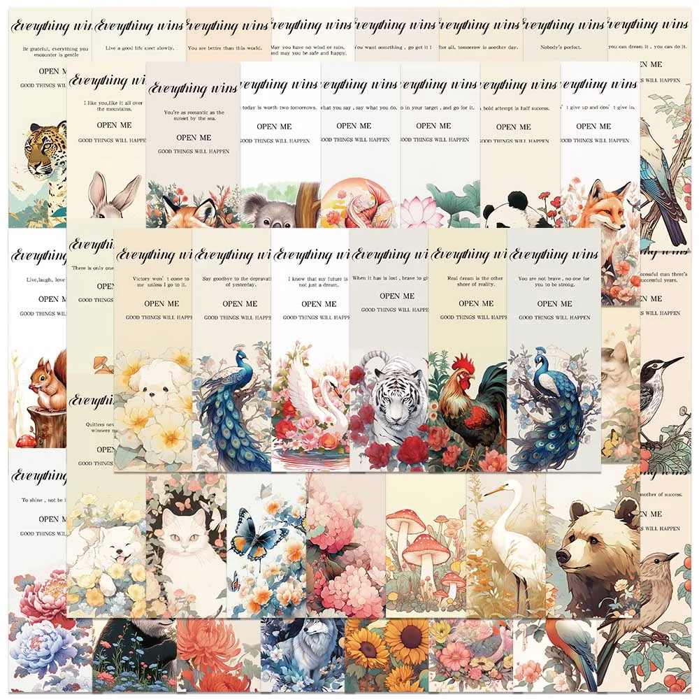 40Pcs Natural Spirit Sealing Patch Stickers Decalcomanie Estetiche Graffiti Per Laptop Bagagli Skateboard Phone Notebook Stickers