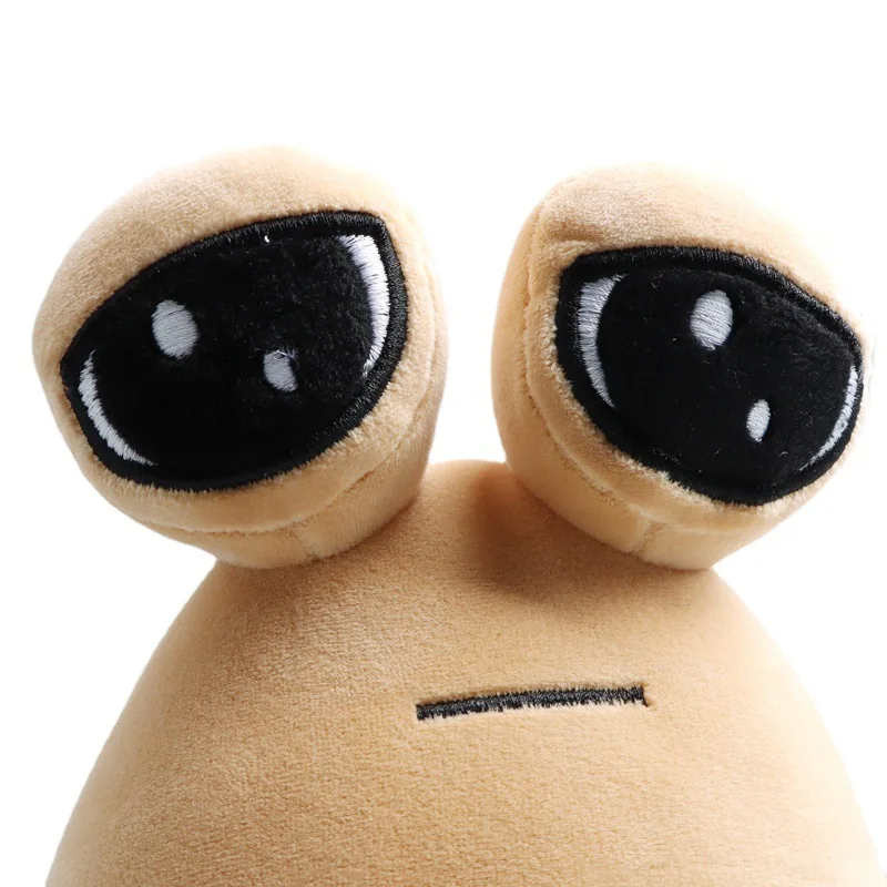 22cm My Pet Alien Pou Plush Dolls Furdiburb Emotion Alien Plushie