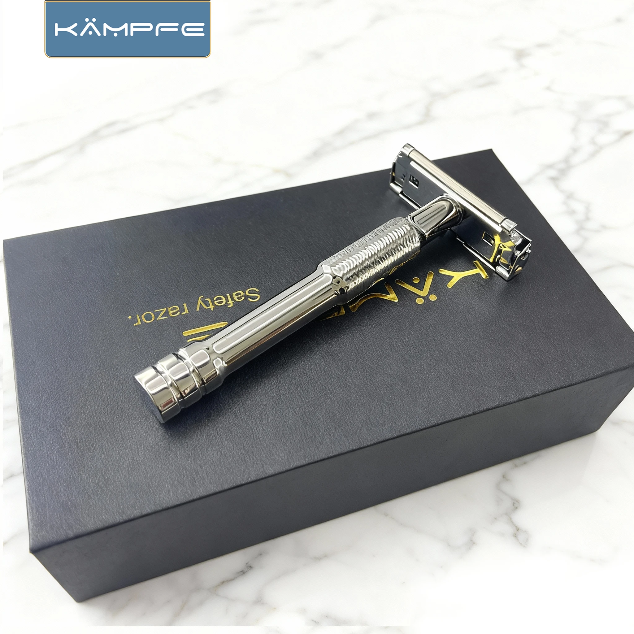 KAMPFE Stainless Steel Double-Layer Half-Edge Razor Heads Quality ...