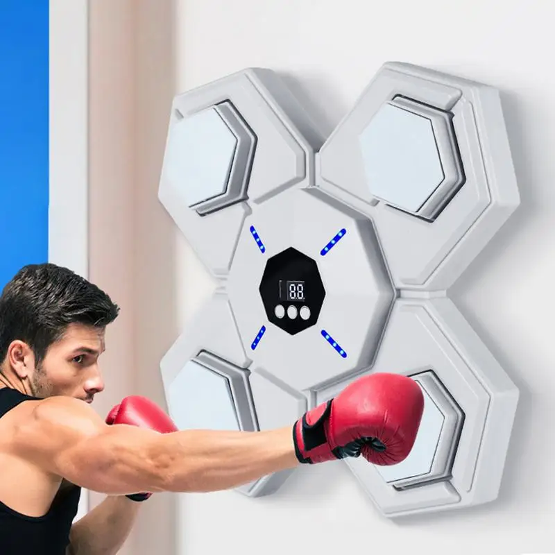 Wall Mount Boxing Machine Intelligent Boxing Machine Wall-Mount Indoor Workout Equipment Interactive Punching For