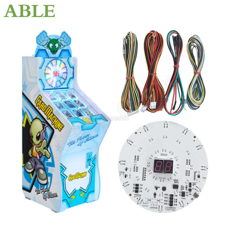 Arcade Card Vending Machine Turntable Cardness PCB Board DIY Kit for Coin Operated Card Out Vending Cabinet Machine