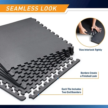 4/10/20Pcs 30*30Cm Sports Protection Gym Mat Eva Cross Pattern Floor Mat Non-Slip Yoga Fitness Gym Foam Mat Splicing Foam Mat 4