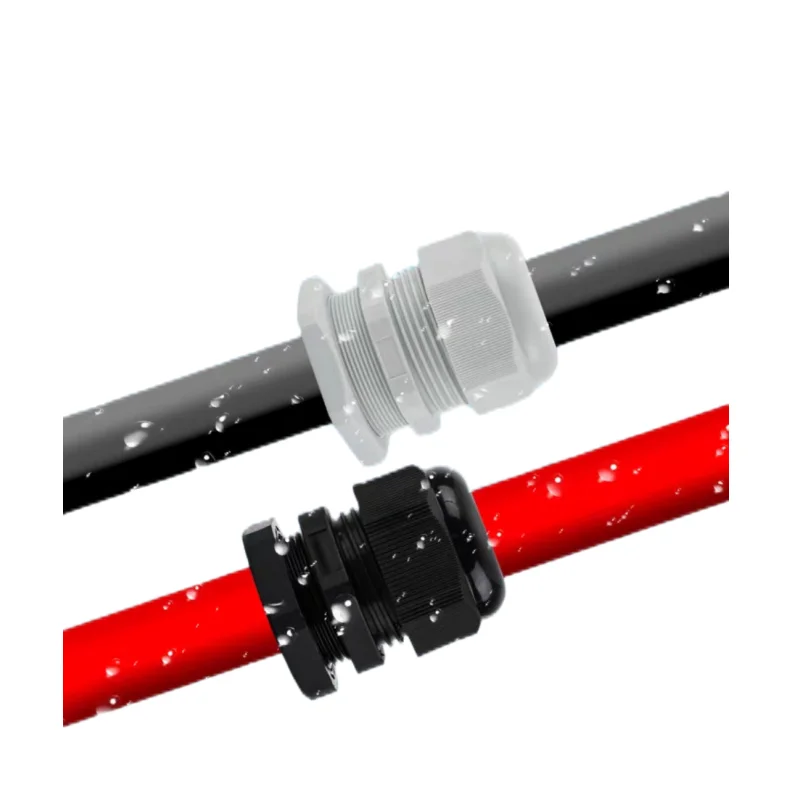 10pcs High Quality IP68 PG9 4-8MM Waterproof Nylon Cable Gland Waterproof Gasket Plastic Connector