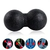 Peanut Fitness Massage Ball Set Yoga Roller Double Lacrosse Mobility Ball for Myofascial Physical Therapy Deep Tissue Massage 6