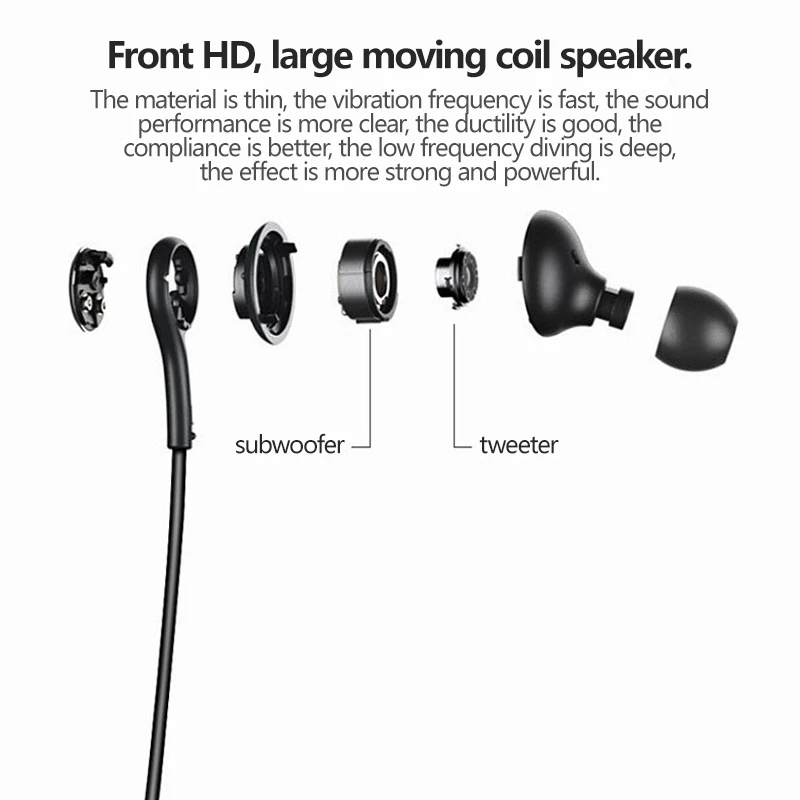 Type C Wired Earphone For Samsung Galaxy S23 S21 S22 Ultra Plus 3.5 mm Earbuds Headphones A54 A34 A53 A53 Accessories