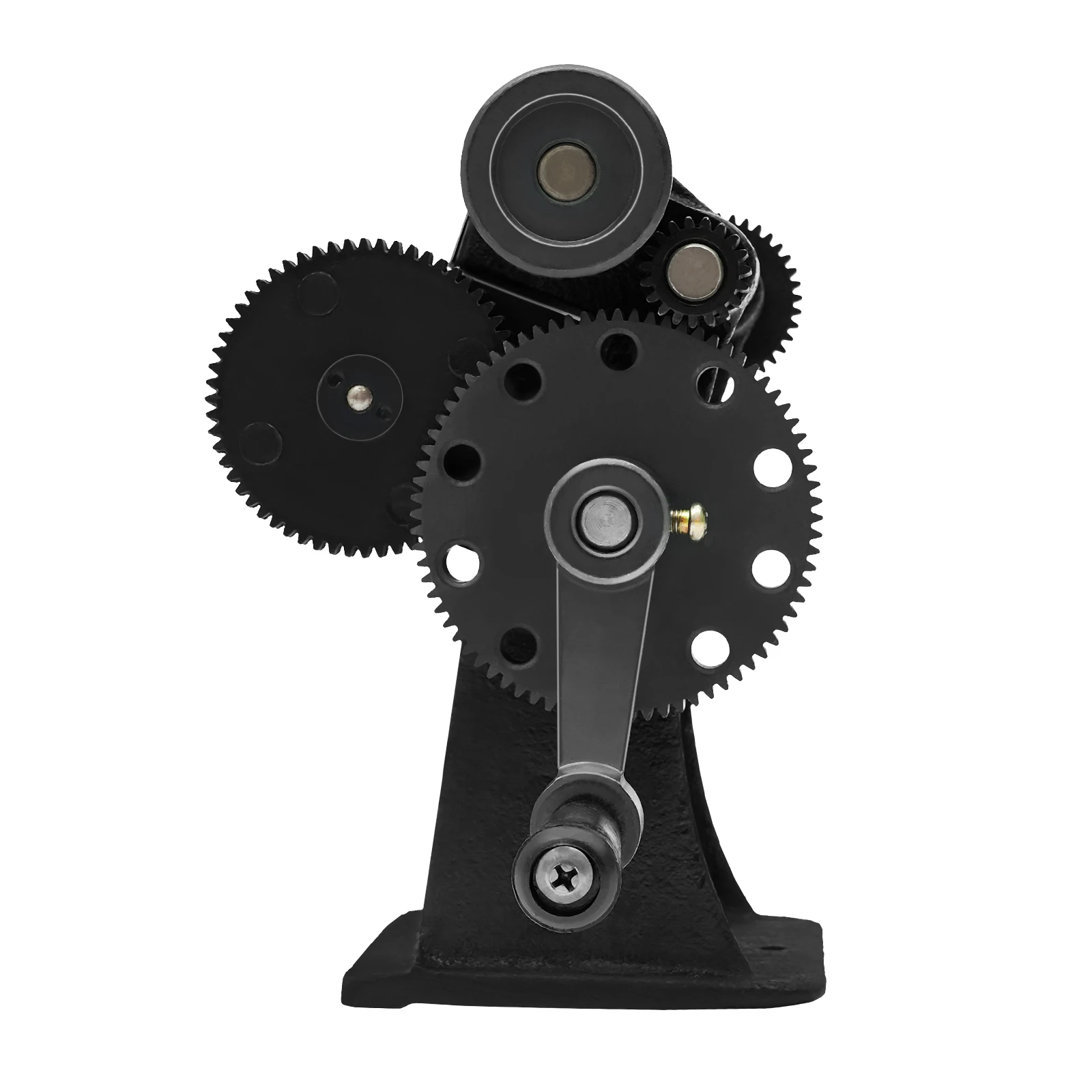 Coil Counting and Winding Machine Counting Winder Coil Winder Hand Winding Machine for Small Motor Coils Fishing Black