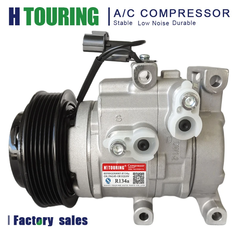 Auto Ac A/c Air Conditioning Compressor Doowon Df11 For Hyundai Solaris 1.6 G4fc 2014 2015 2016