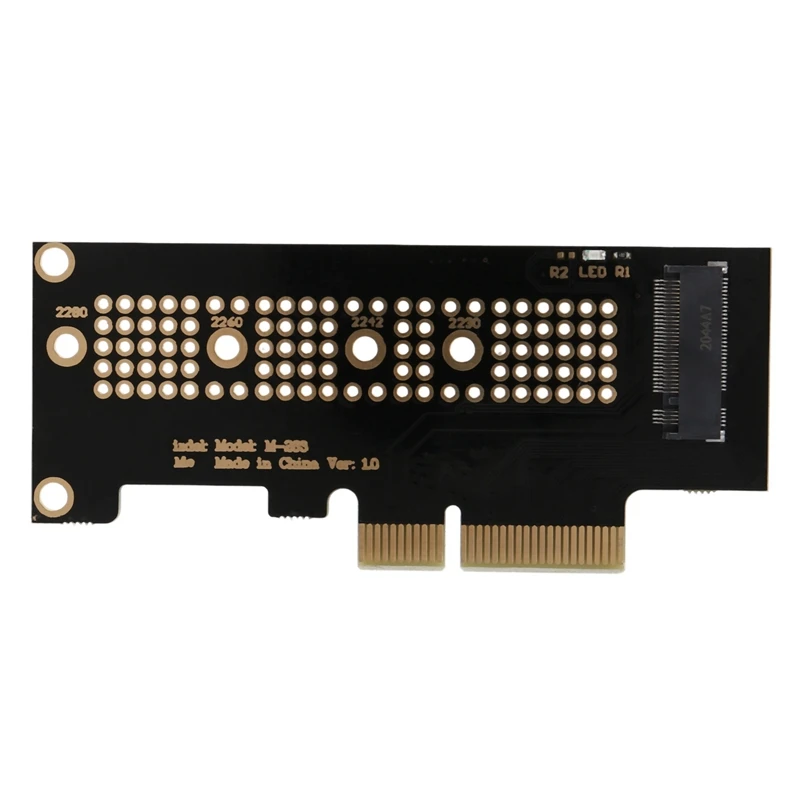 Фото Плата расширения M2 к Pci-E 1X M.2, жесткий диск к SSD кардридеру для Nvme M2 Protocol для 2280 2260 2242 2230 №4