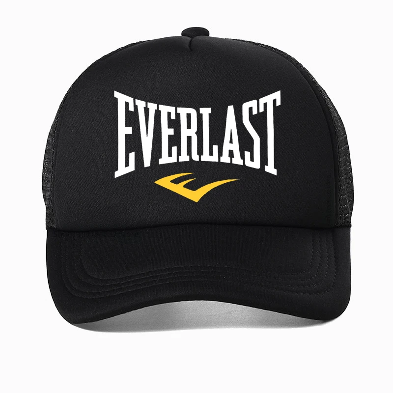 

Everlast Boxing Baseball Cap men Gym Everlast Logo hat Summer Outdoor Breathable Mesh Snapback Hats Casquette