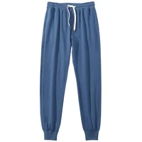 Men Jogging Trousers 100% Cotton Casual Pants Elastic Gym Running Sweatpants Fitness Sport Joggers Pants Streetwear Man Clothes