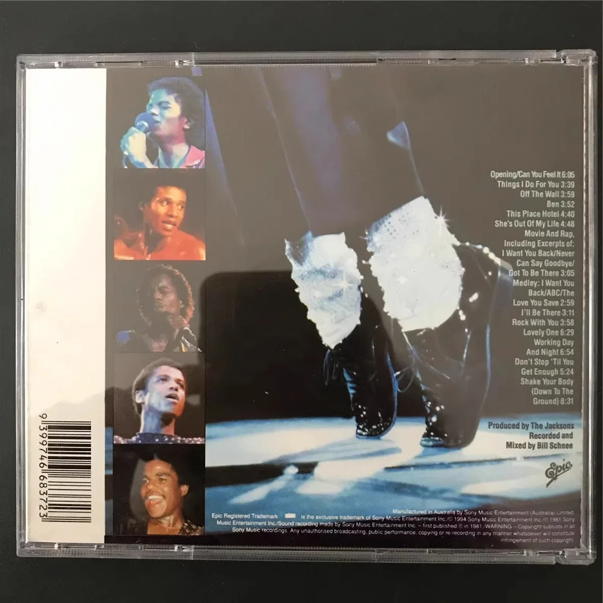 Pop Michael Jackson MJ Music CD The Jackson 5 Live Album Music Record Cosplay Walkman Car Soundtracks Box Party Music Collection