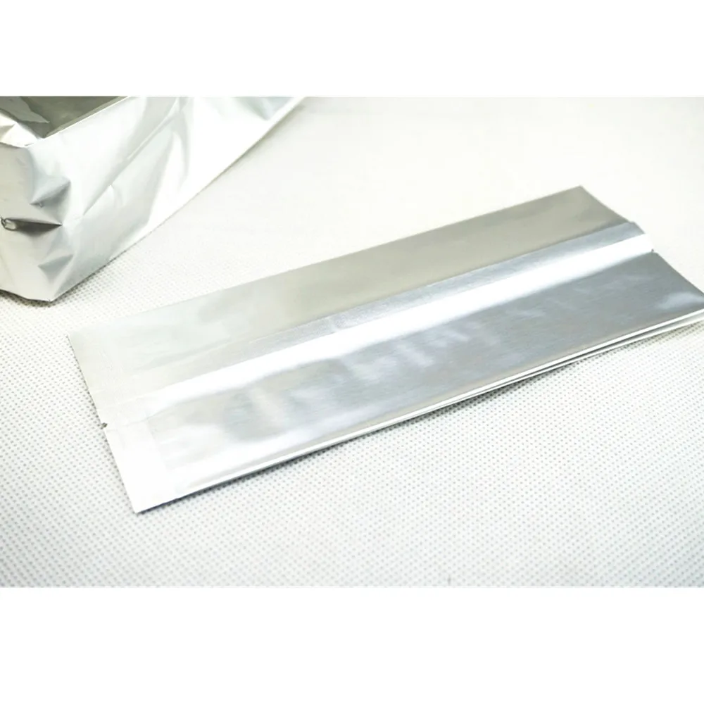 100 Sacchetti Sottovuoto Mylar 8x12 Cm In Alluminio - Per Alimenti, Spezie, Caffè E Snack - 4