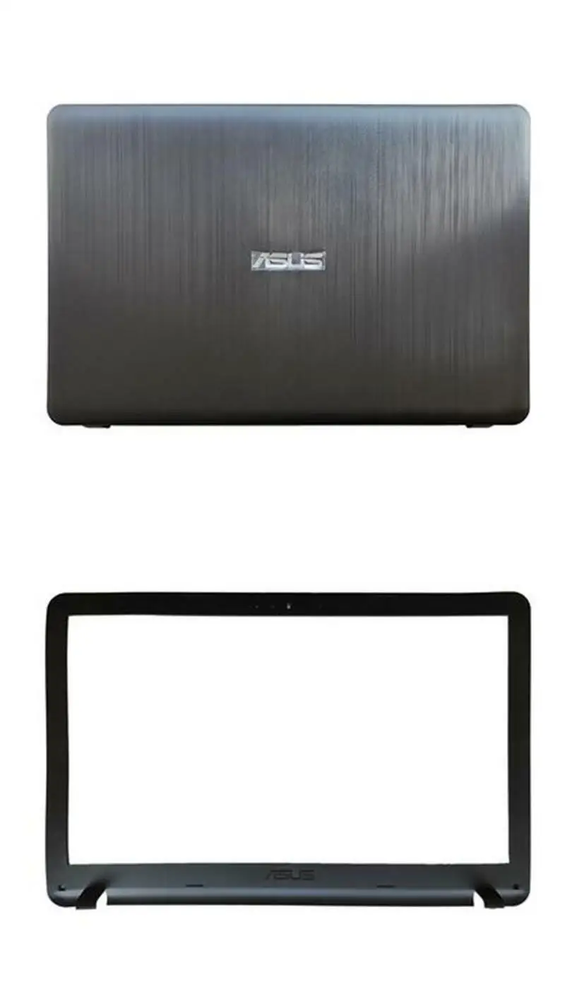 Lcd Capa Traseira & Moldura Frontal para Asus Vivobook X541ua R541ua X541s X540 A540 R540 Vm592 Preto Prata - Imagem 6