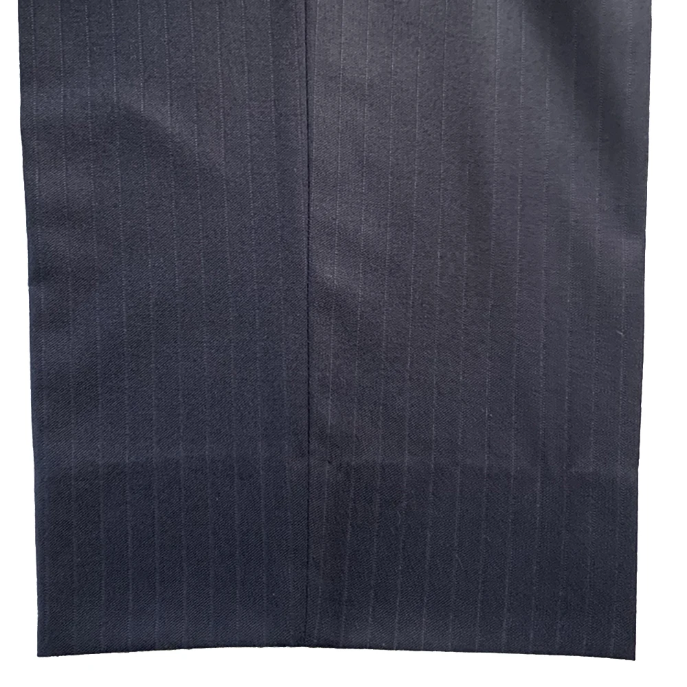 Custom Made Navy Chalk Stripe Mens Pants Pants Men Mens Dress Pants Men Suit Pants For Wedding Tailored Mens Designer Clothing