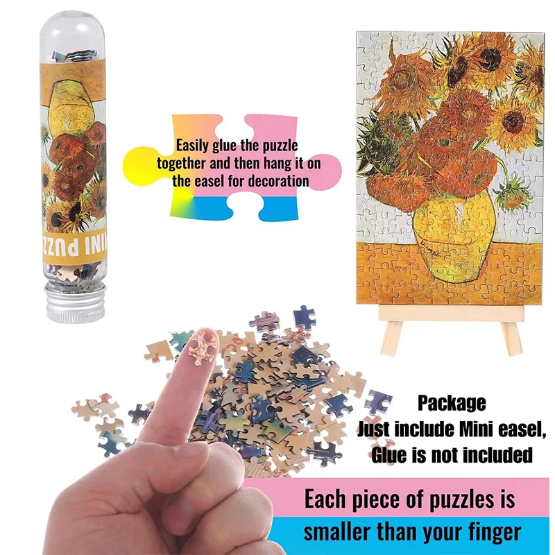 The Starry Sky Van Gogh Jigsaw Mini Puzzle – The Puzzle World