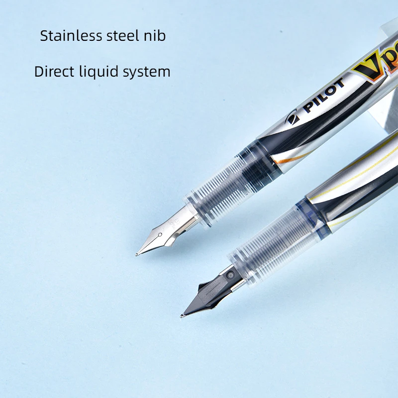 Pilot Disposable Straight Liquid Vpen Pen F Fine Nib School Supplies Japanese Stationery
