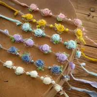 ❤️CYMMHCM Newborn Photography Props Manual Headband Studio Infant Photo Headwear Baby Shoot Accessories Fotografia 5